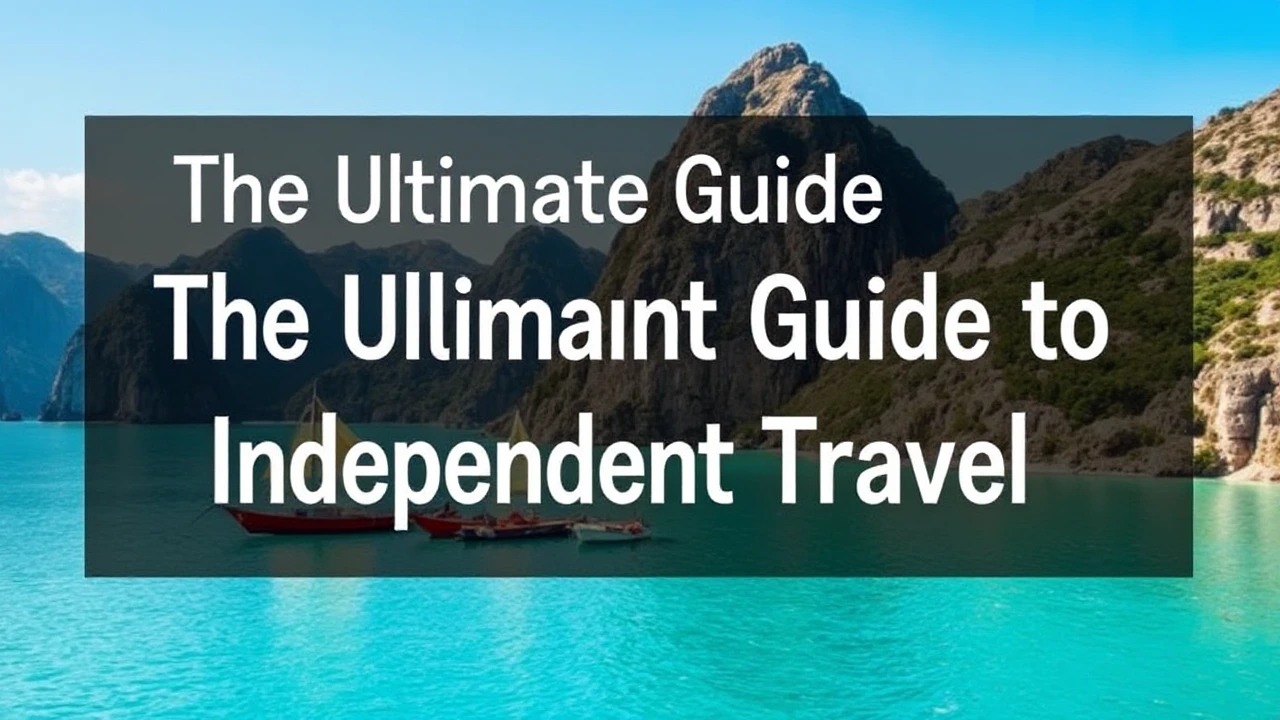 The Ultimate Guide to Independent Travel: Expert Tips for Exploring the World Solo