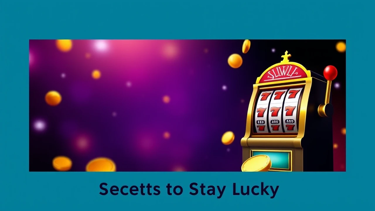 Unlocking the Art of Winning Big on Casino Slots: Secrets to Stay Lucky