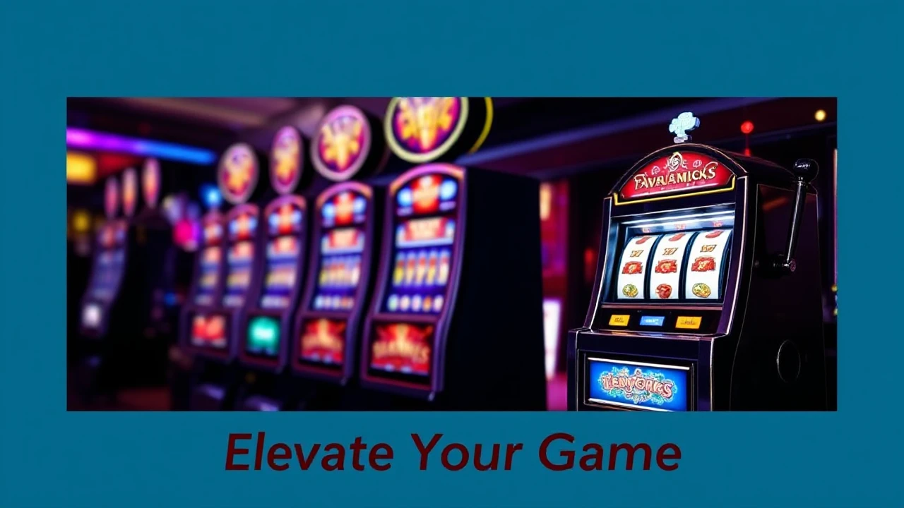 Elevate Your Game: Winning Strategies for Casino Slot Success