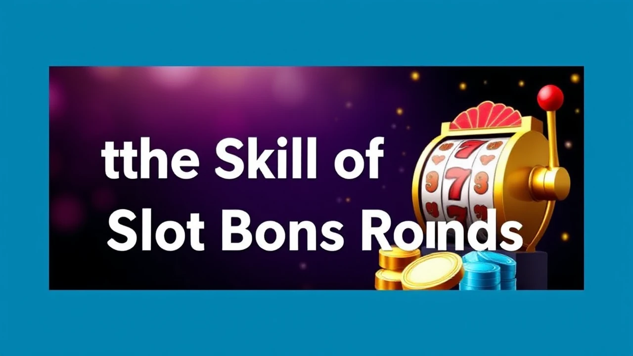 Perfecting the Skill of Casino Slot Bonus Rounds