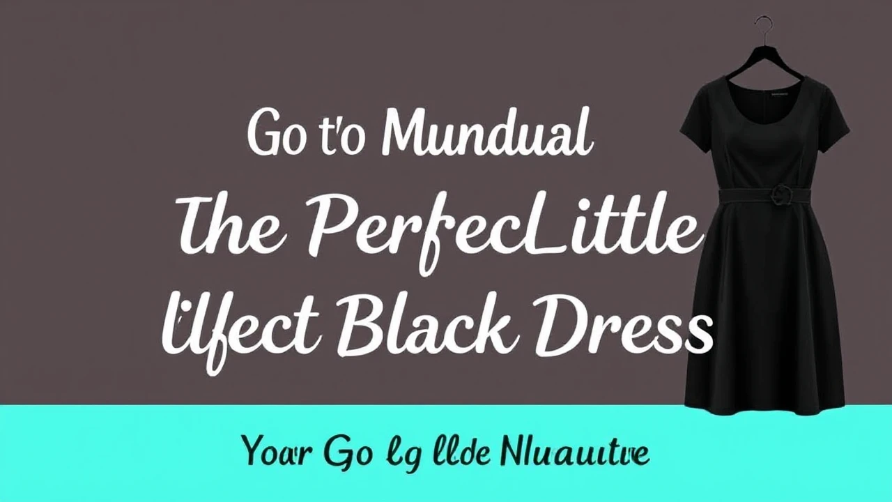 Your Go-To Manual of Selecting the Perfect Little Black Dress
