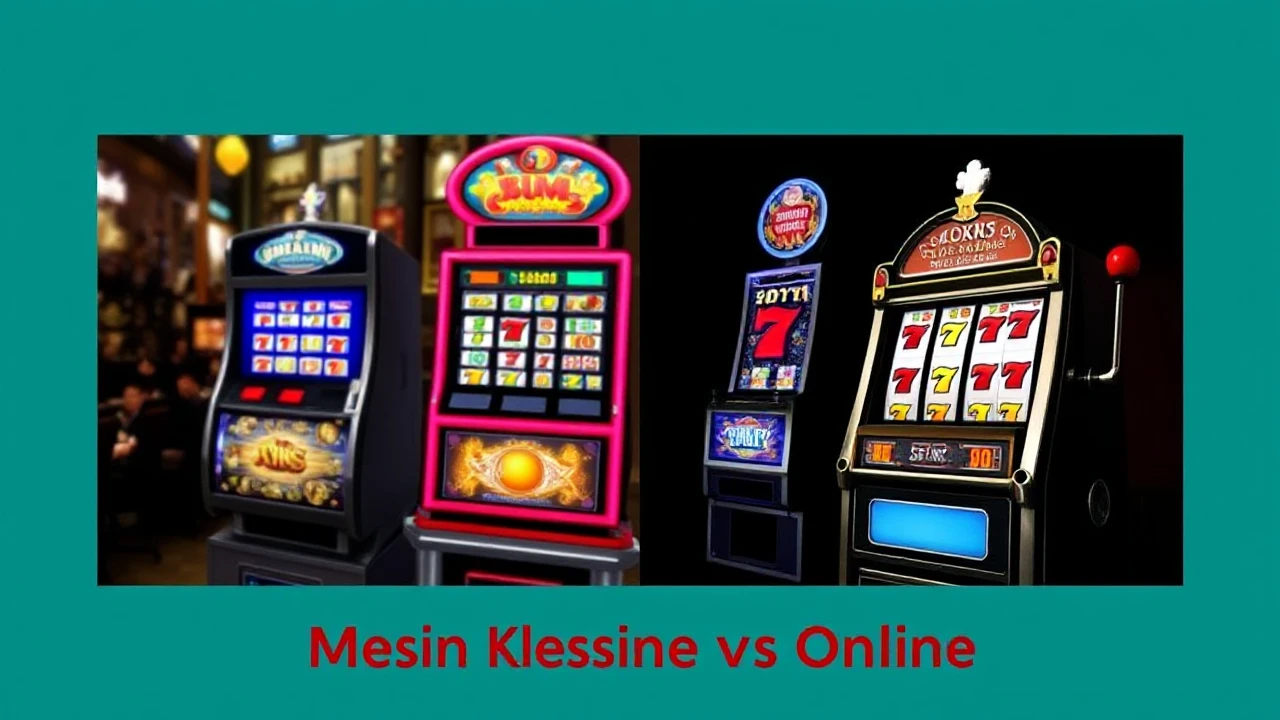 Perbandingan Mesin Slot Kasino Konvensional vs Online