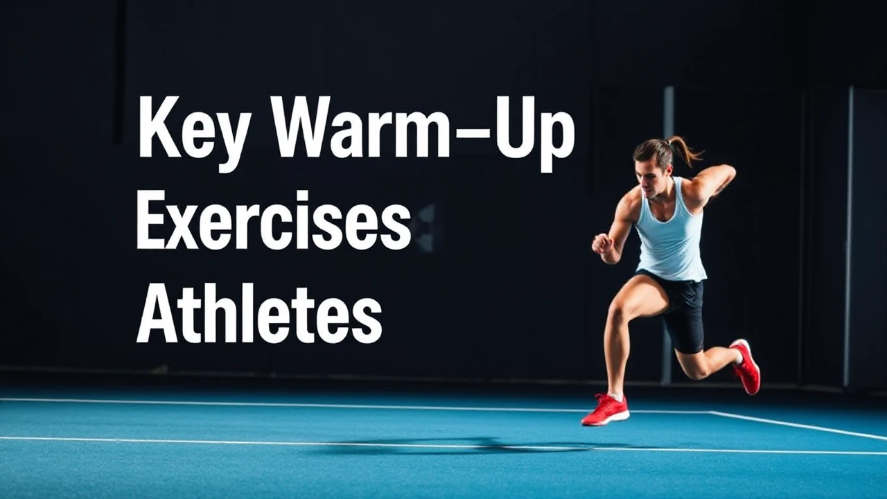 Key Warm-Up Exercises for Athletes Before a Workout