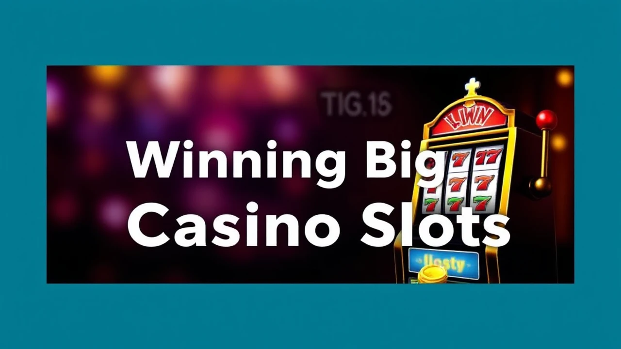 Top 10 Tips for Winning Big at Casino Slots