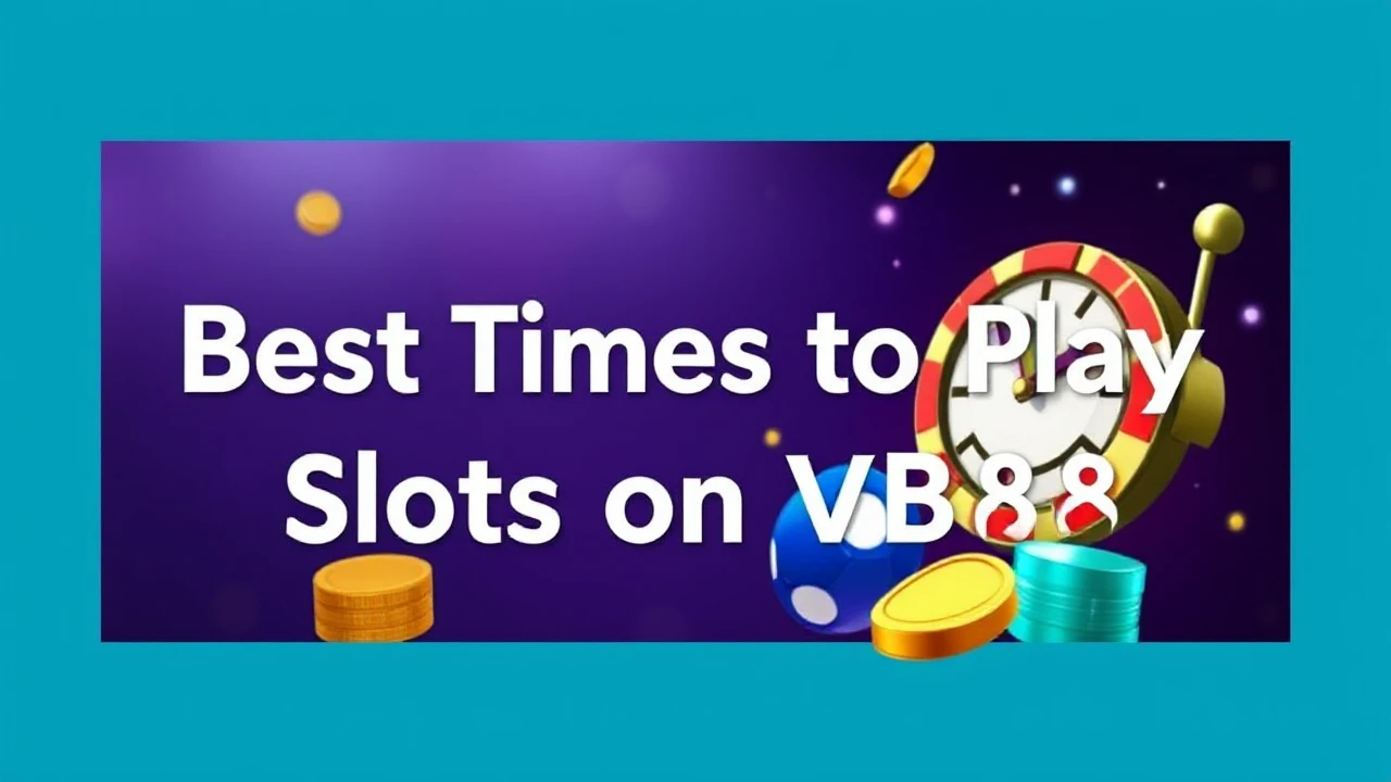 The Best Times to Play Slots on VB88