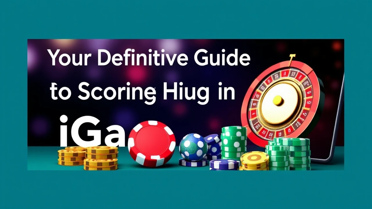 Your Definitive Guide to Scoring Huge in iGaming