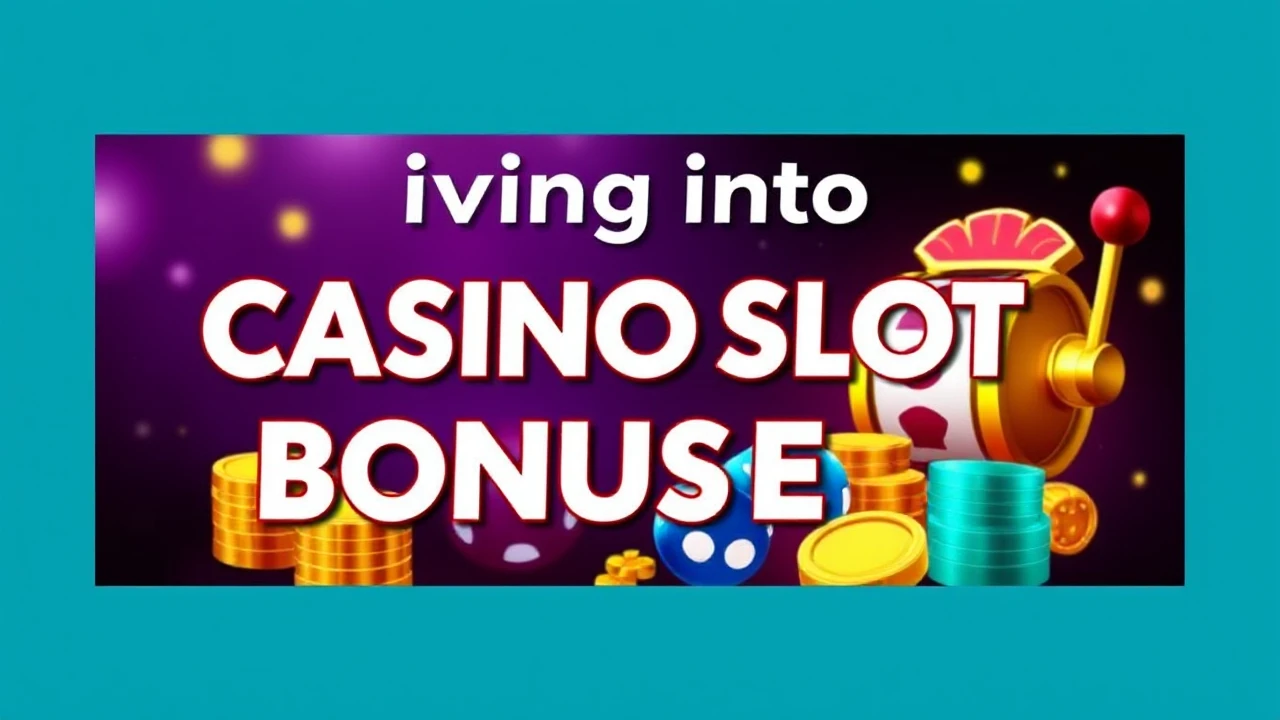 Delving into Casino Slot Bonuses: A Guide for Enthusiasts