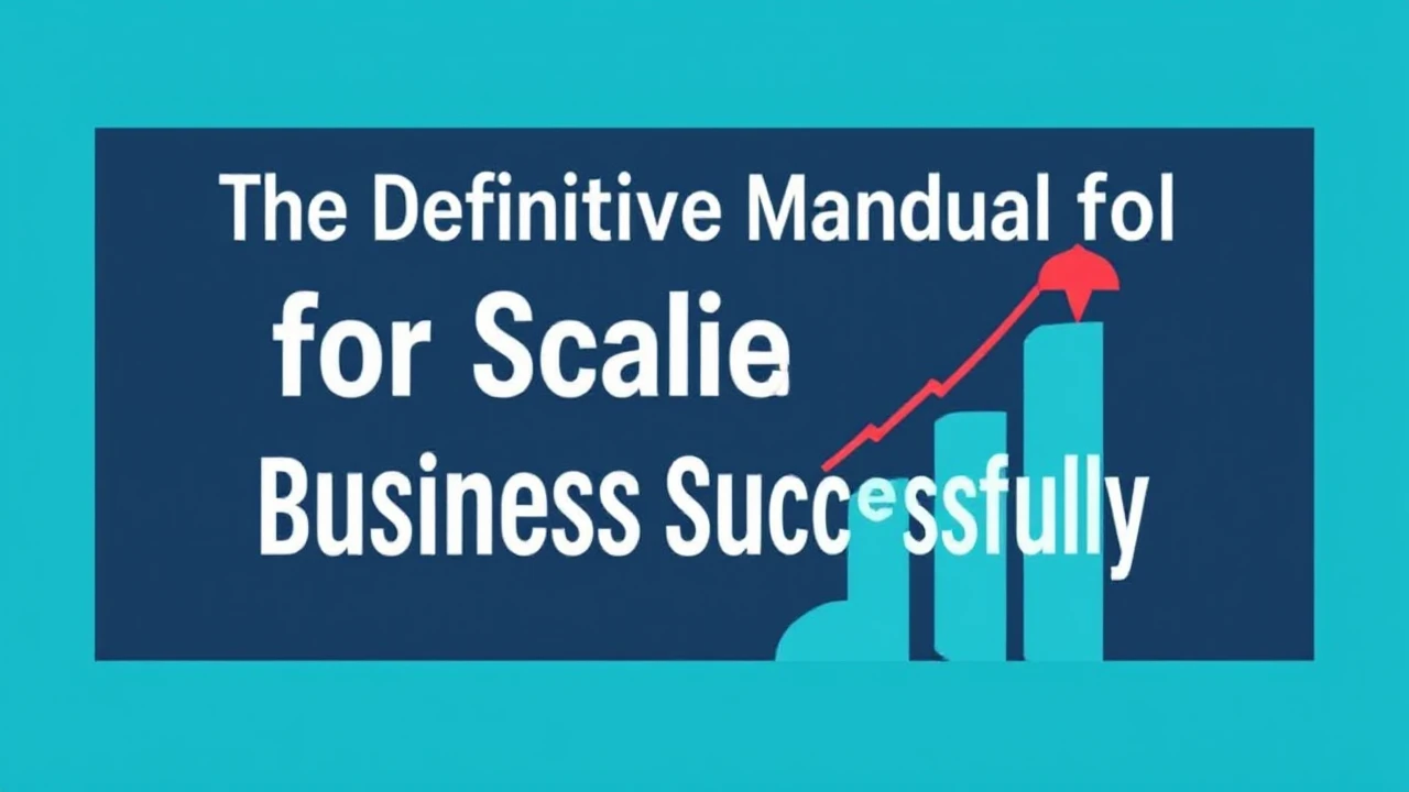 The Definitive Manual for Scaling Your Business Successfully