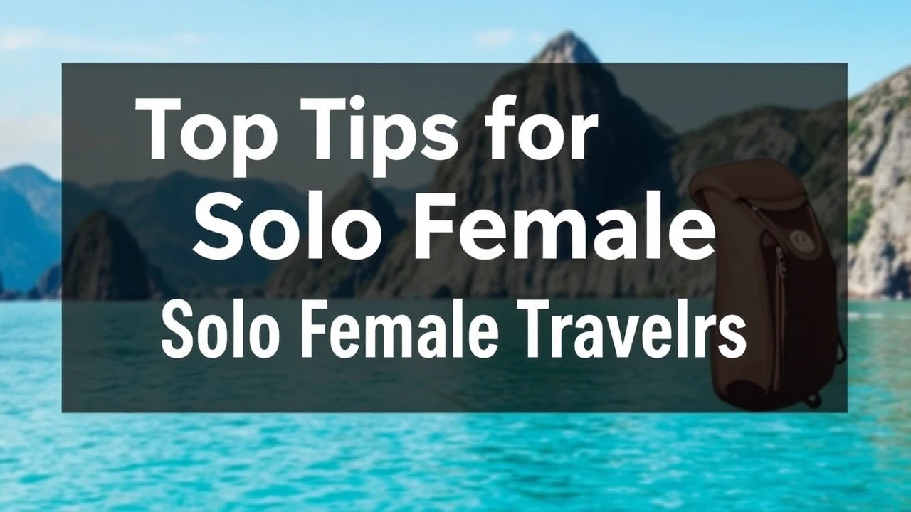 Top Tips for Solo Female Travelers: Ensuring Safety and Empowerment