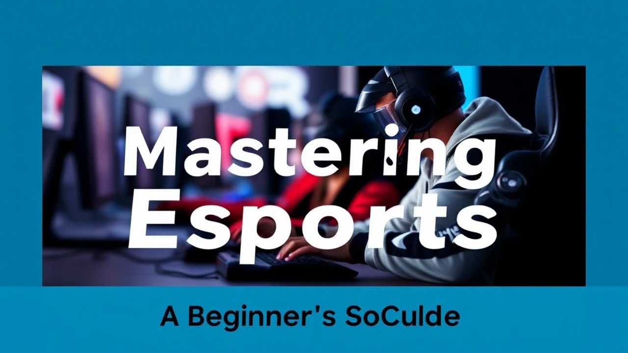 Mastering Esports: A Beginner's Guide to Competitive Gaming