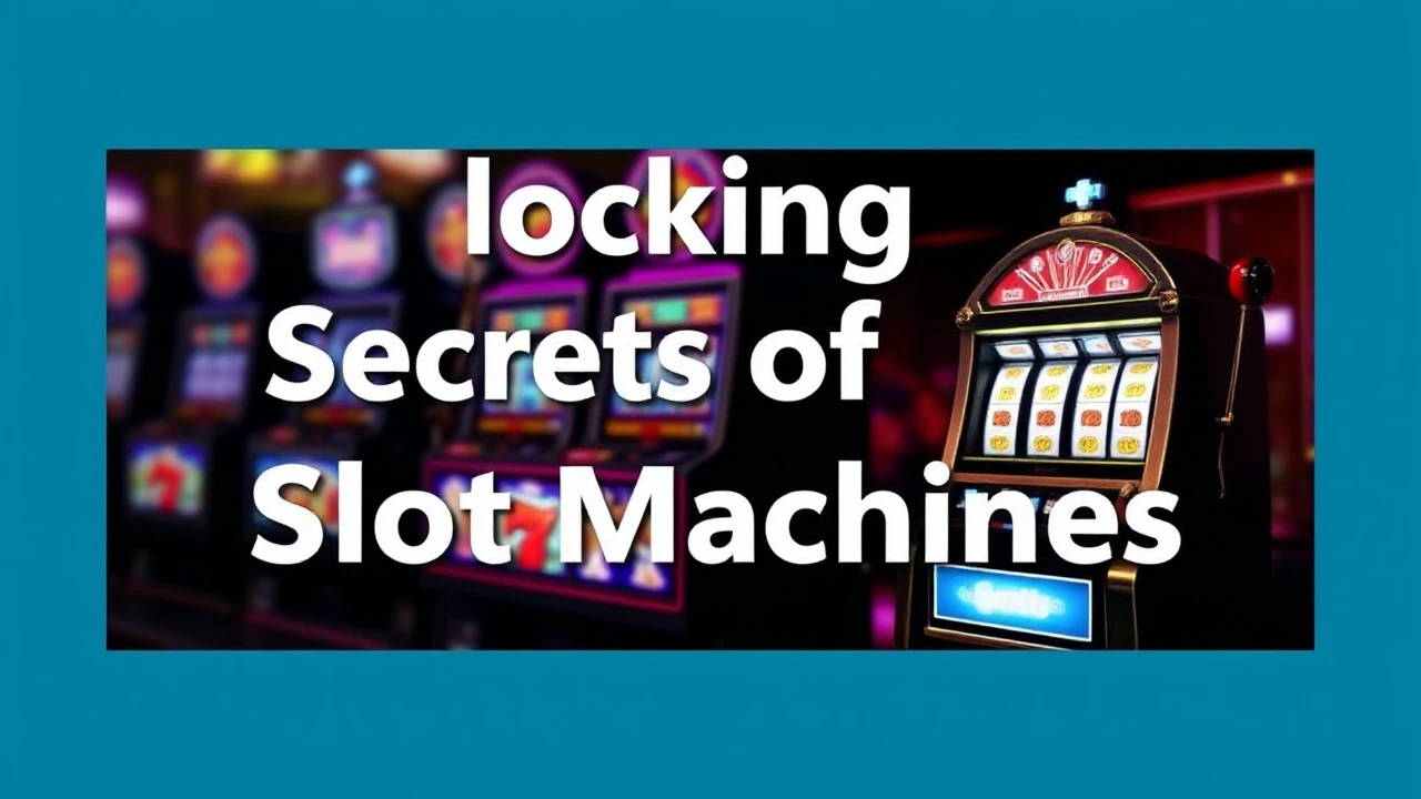 Unlocking the Secrets of Slot Machines: A Deep Dive into the World of Slots