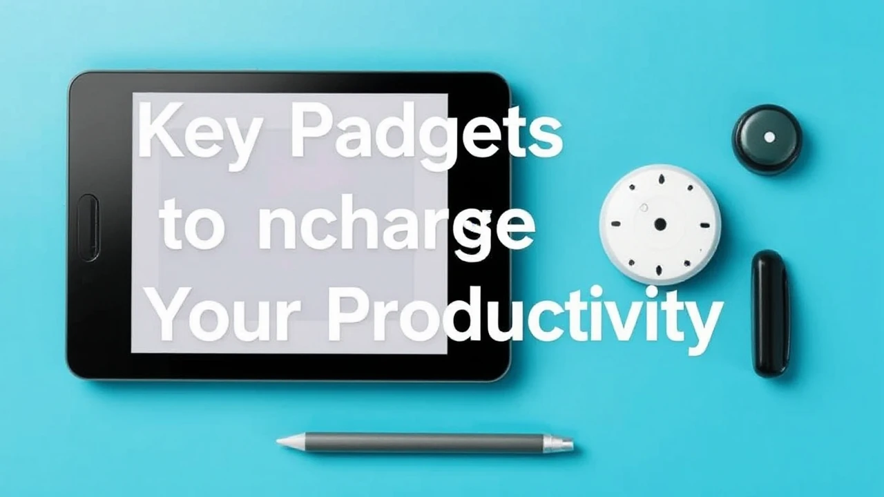 Key Gadgets to Supercharge Your Productivity