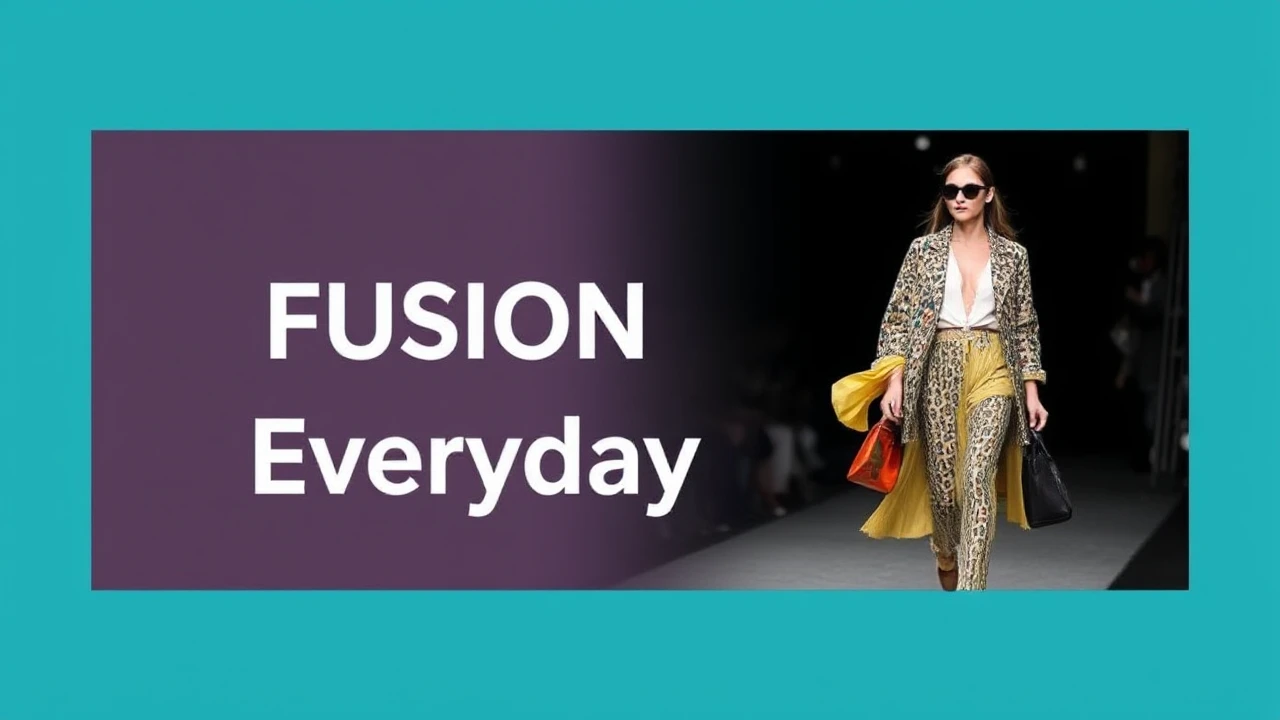 Fashion Fusion: Blending Runway with Everyday Style