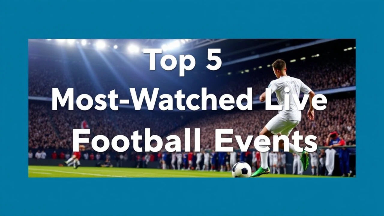 Top 5 Most-Watched Live Football Events