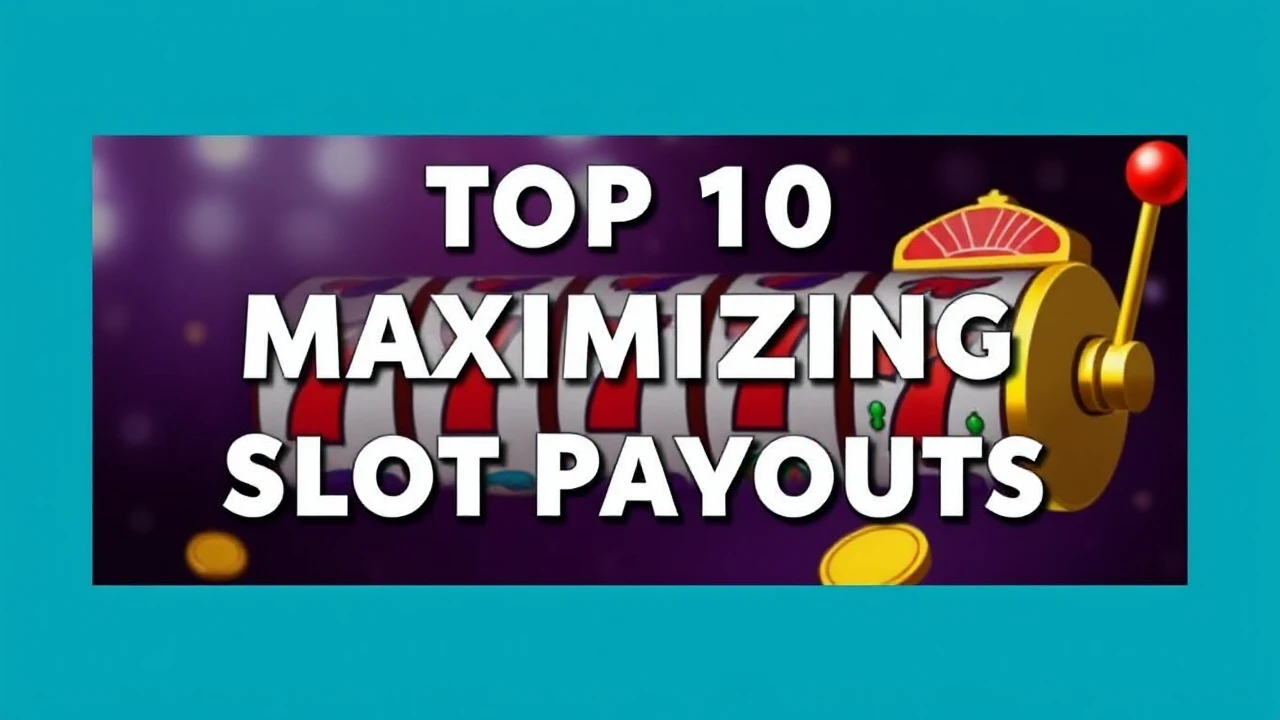 Top 10 Strategies for Maximizing Slot Payouts