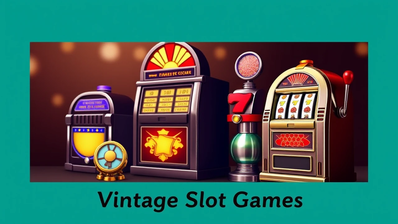Discovering the Realm of Vintage Slot Games: Memories and Entertainment