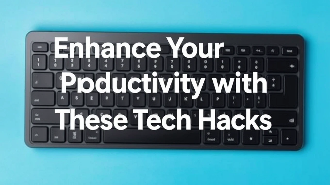 Enhance Your Productivity with These 10 Tech Hacks