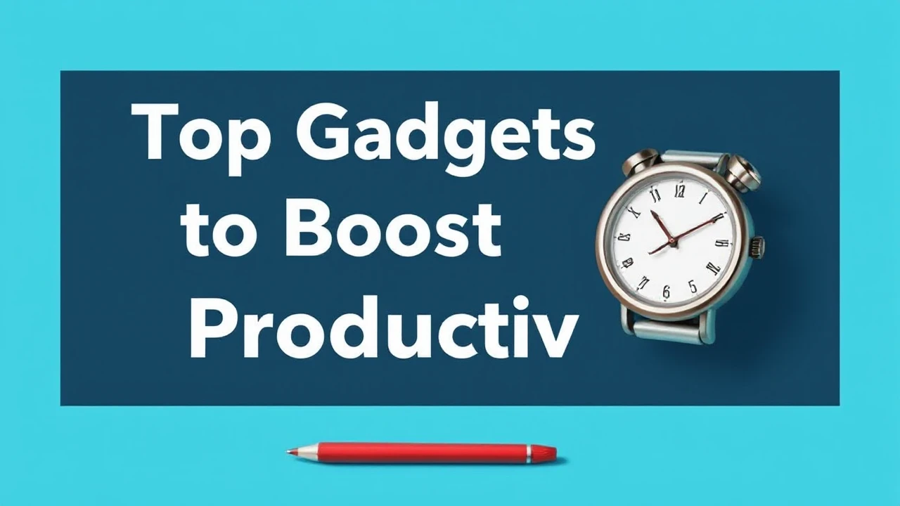 Top Gadgets to Boost Your Productivity