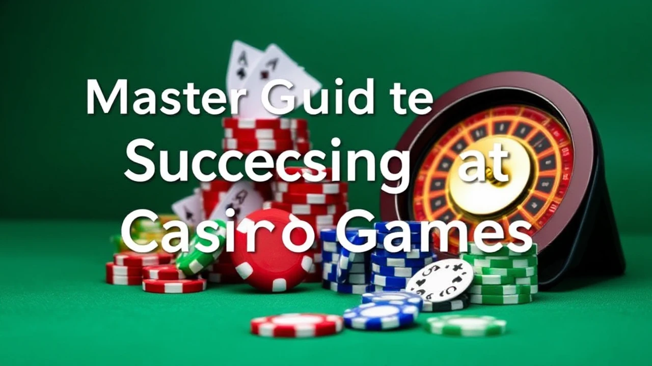 Master Guide to Succeeding at Casino Games