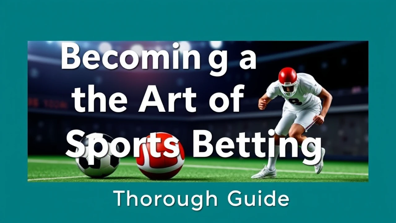 Becoming a Master in the Art of Sports Betting: A Thorough Guide