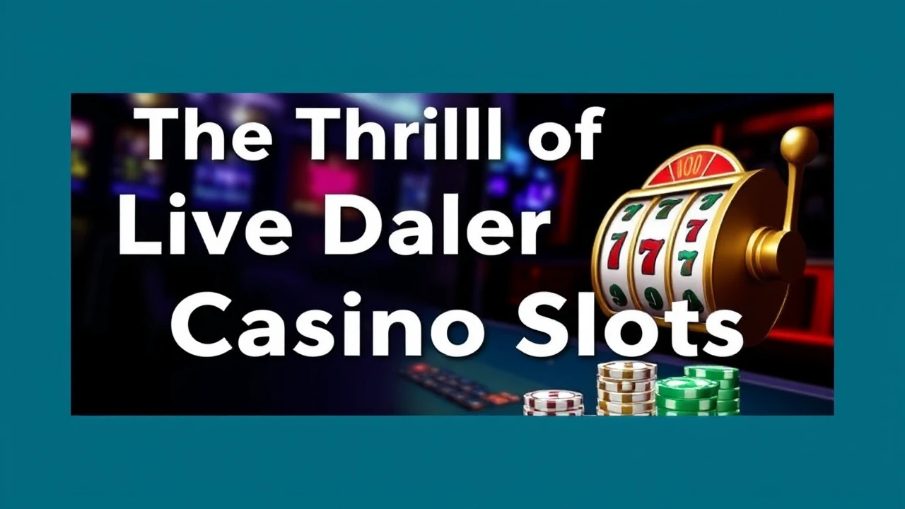 The Thrill of Live Dealer Casino Slots