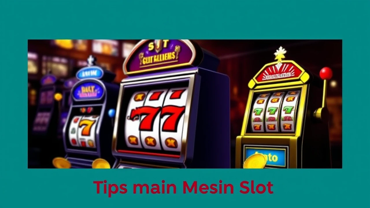 Tips Berhasil Besar Bermain Mesin Slot