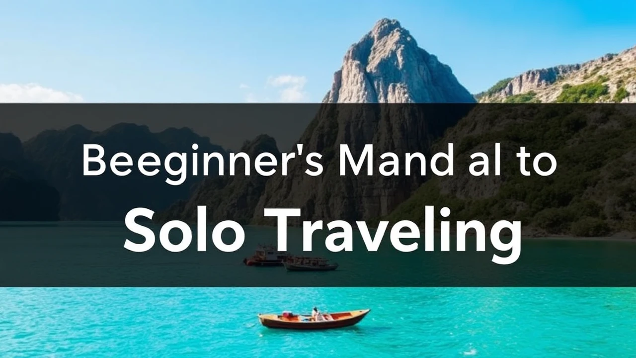 A Comprehensive Beginner's Manual to Solo Traveling
