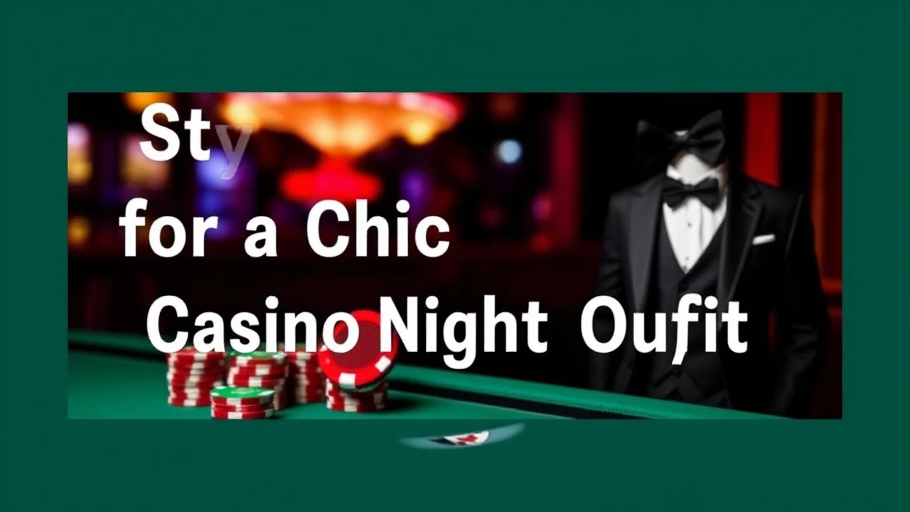Styling Tips for a Chic Casino Night Outfit