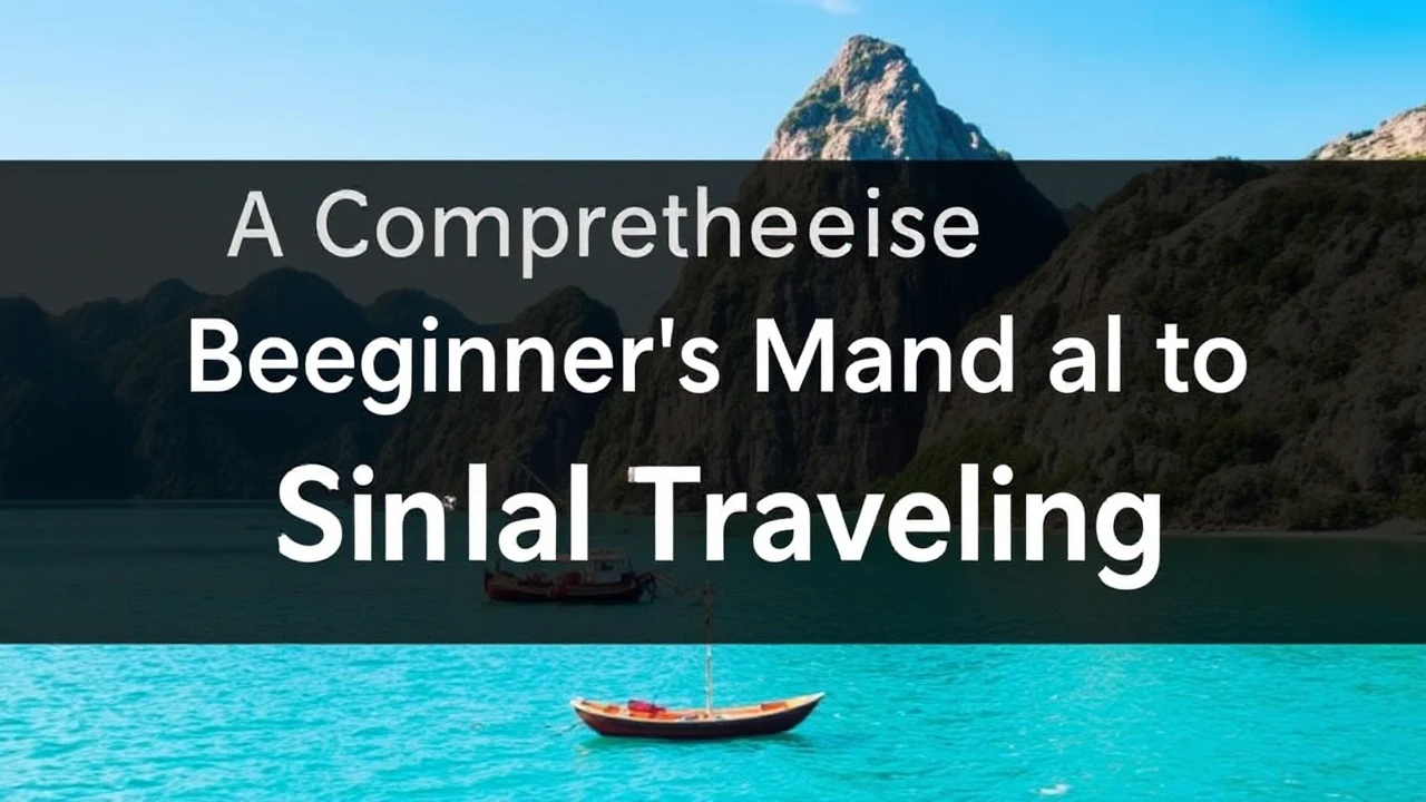 A Comprehensive Beginner's Manual to Single Traveling