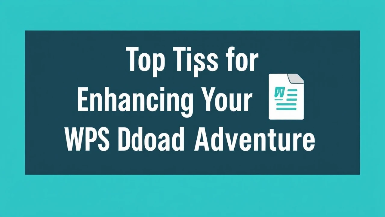 Top Tips for Enhancing Your WPS Download Adventure