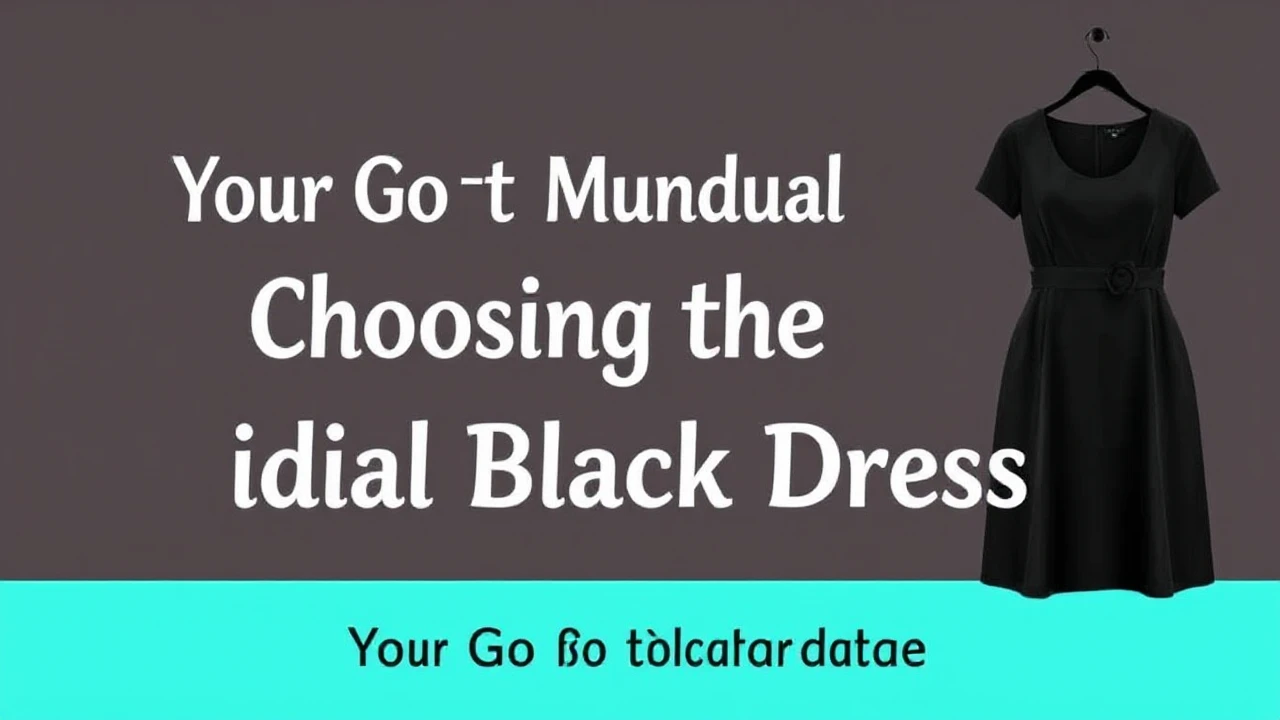 Your Go-To Manual of Choosing the Ideal Little Black Dress