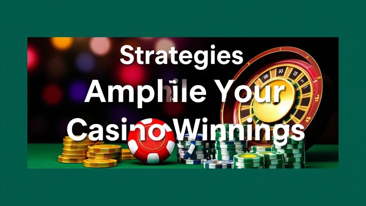 Expert Strategies to Amplify Your Casino Winnings