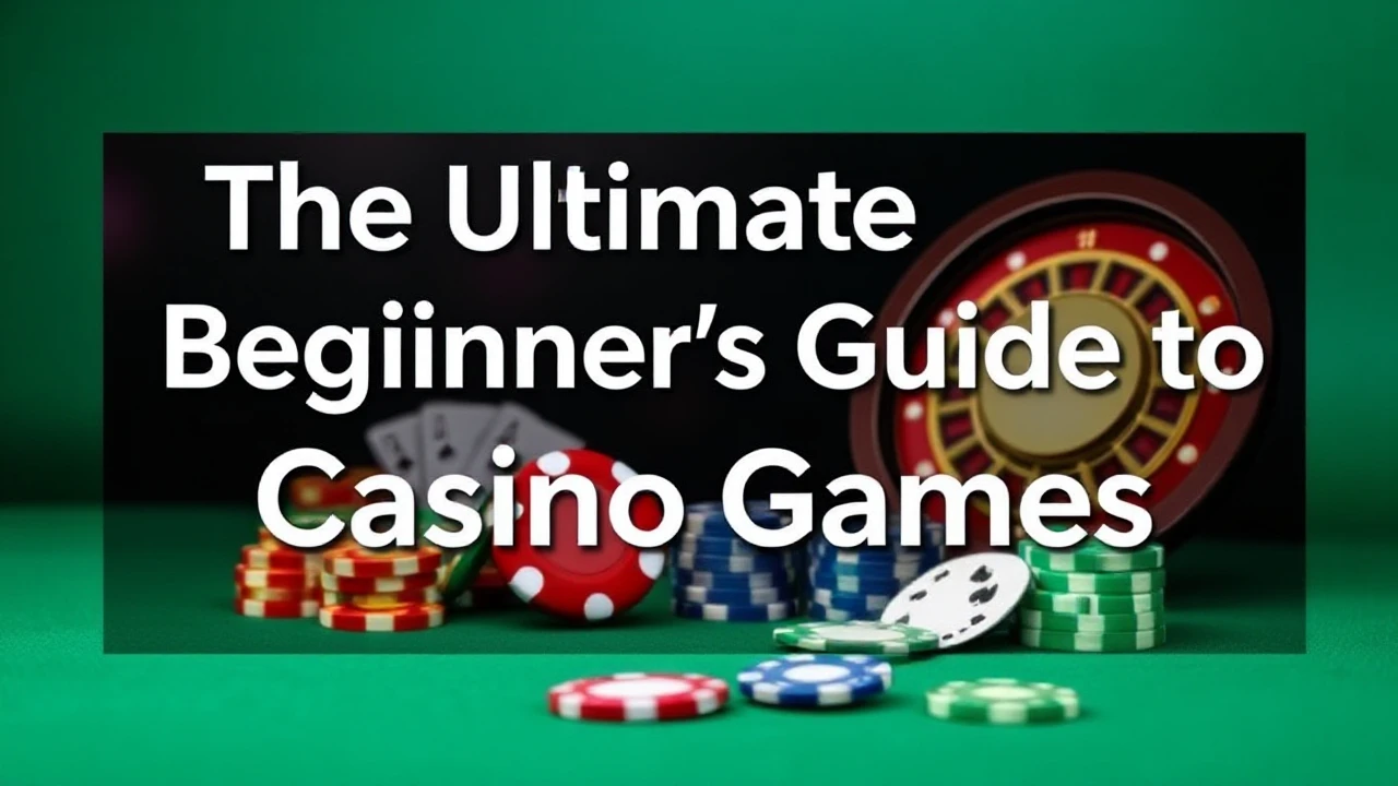 The Ultimate Beginner's Guide to Casino Games
