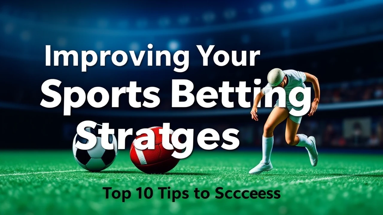 Improving Your Sports Betting Strategies: Top 10 Tips for Success