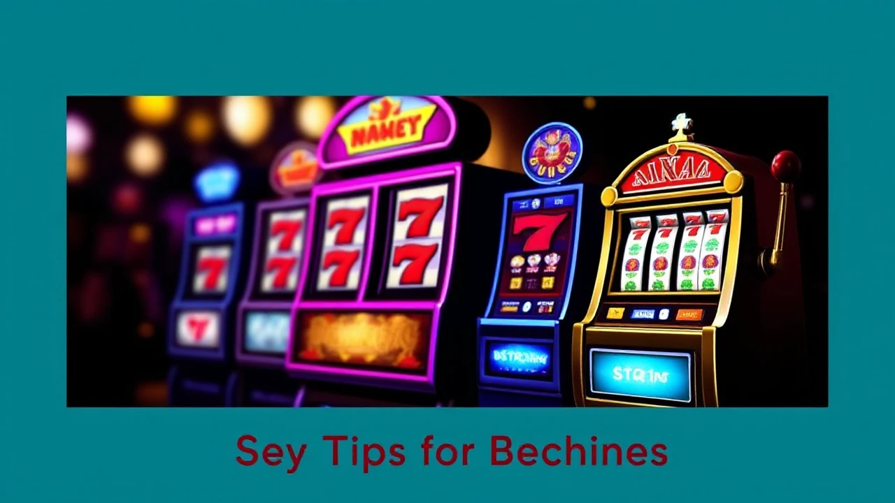 Succeeding in Slot Machines: Key Tips for Beginners