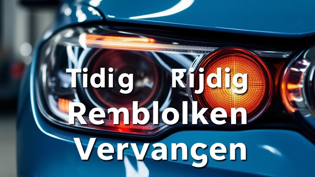 Het Nut van Tijdig Remblokken Vervangen