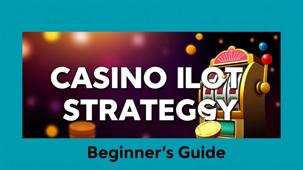 Mastering the Art of Casino Slot Strategy: A Beginner's Guide