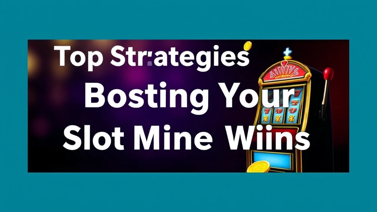 Top Strategies to Boosting Your Slot Machine Wins