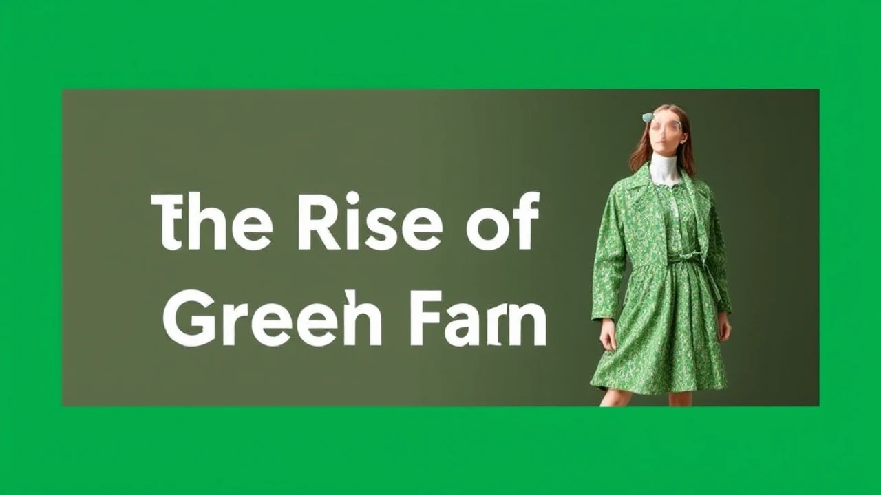 The Rise of Green Fashion: An Extensive Manual