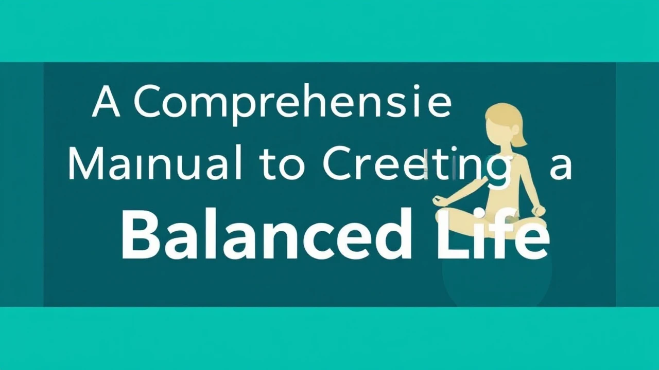 A Comprehensive Manual to Creating a Balanced Life