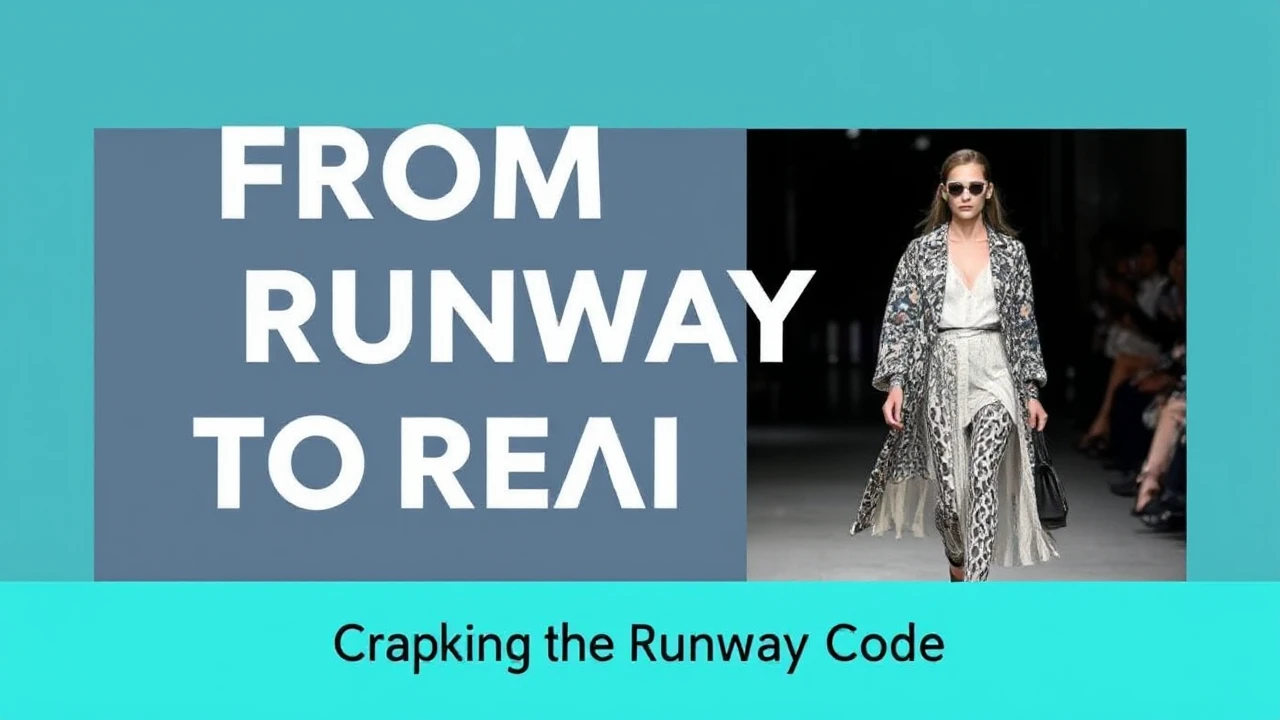From Runway to Real Life: Styling Tips for Everyday Fashion