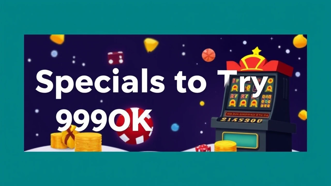 Seasonal Specials to Try on 99OK Jackpots