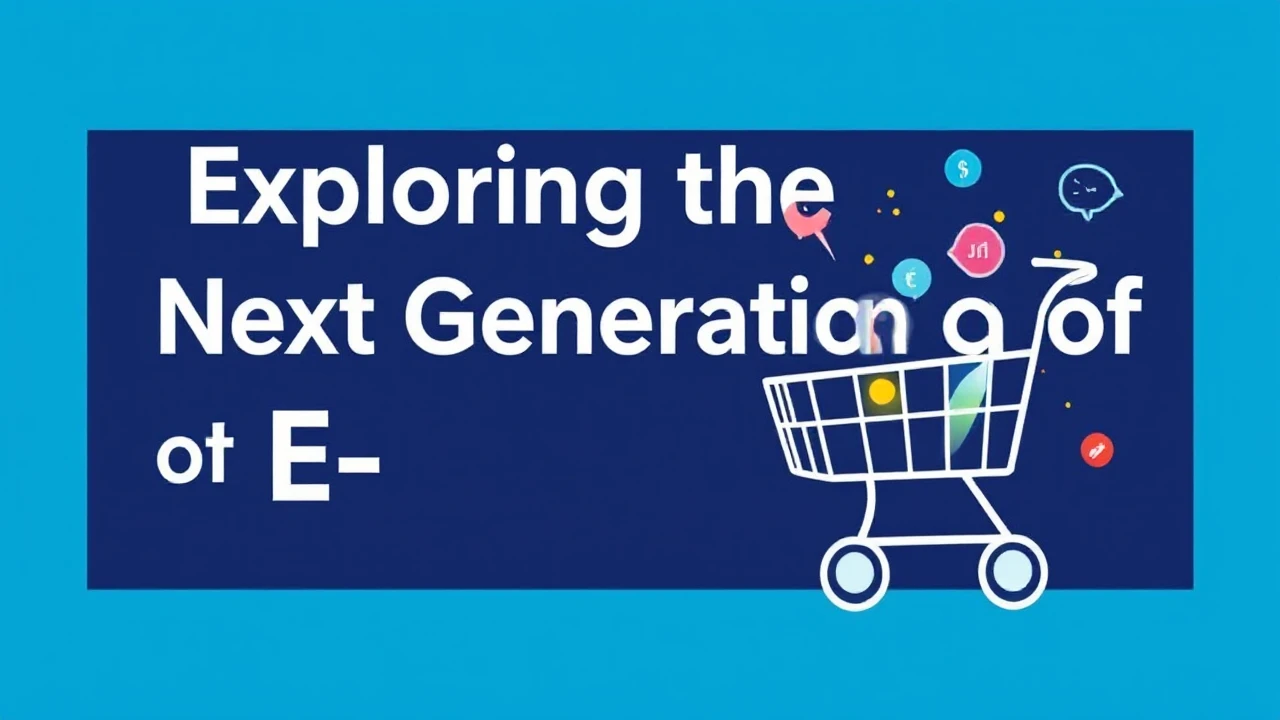 Exploring the Next Generation of E-Commerce: Emerging Trends for Business Owners