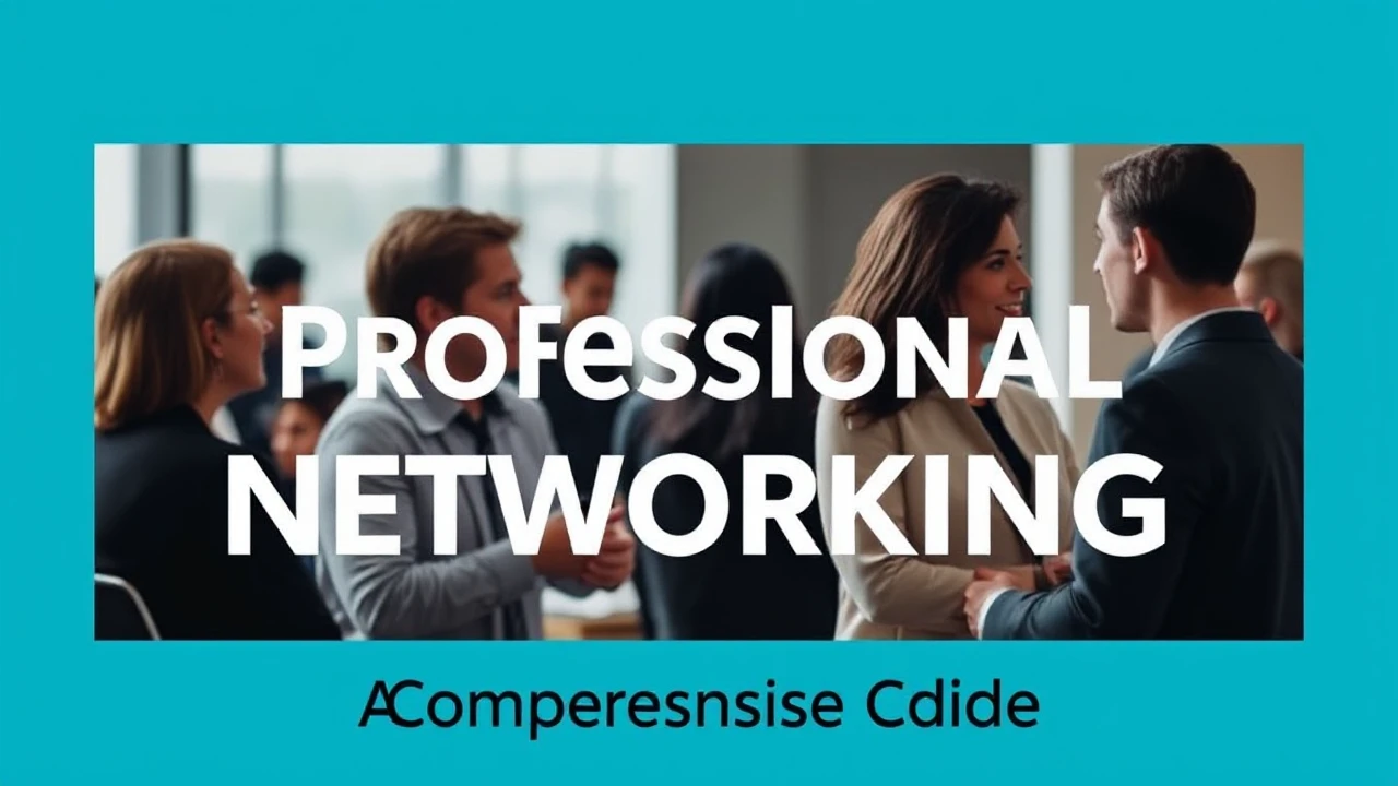 Becoming Proficient in the Art of Professional Networking: A Comprehensive Guide