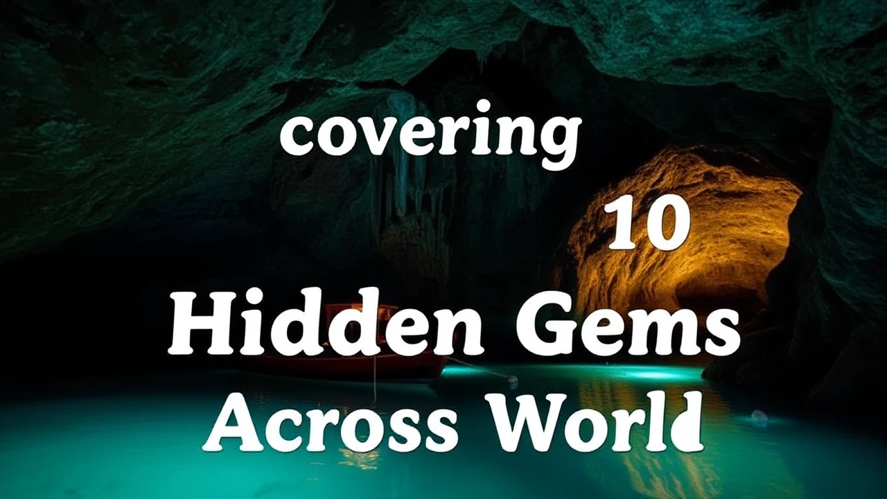 Discovering 10 Hidden Gems Across the World: Off-the-Beaten-Path Jewels to Explore