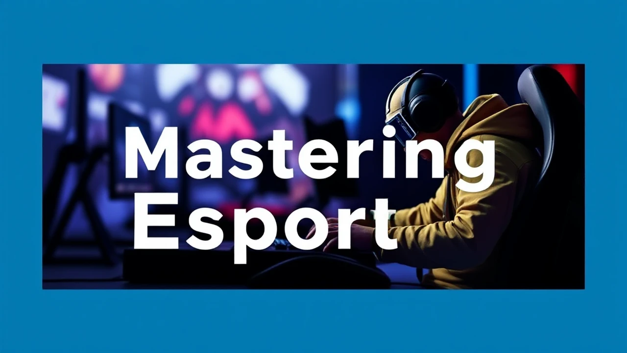 Mastering Esports: An Amateur's Guide to Ruling the Game