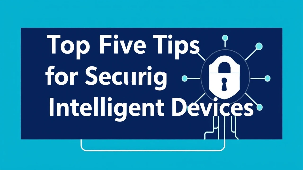 Top Five Tips for Securing Your Intelligent Devices