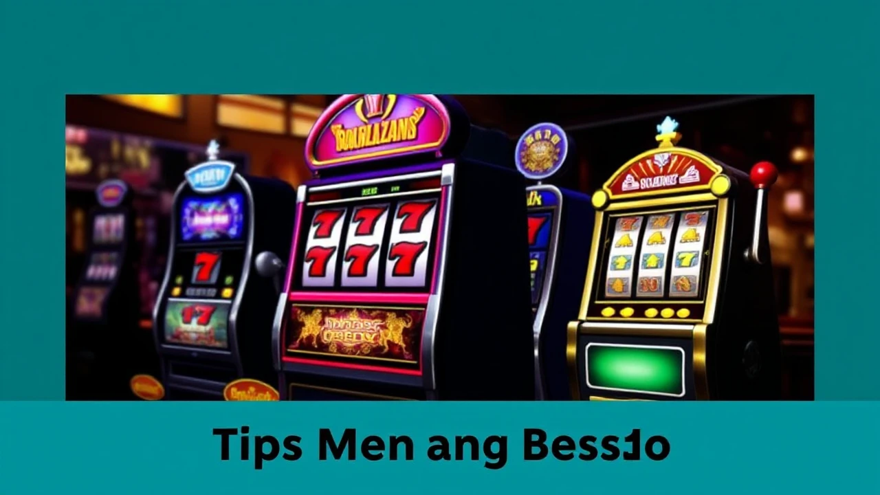Tips Menang Besar Ketika Main Mesin Slot di Kasino