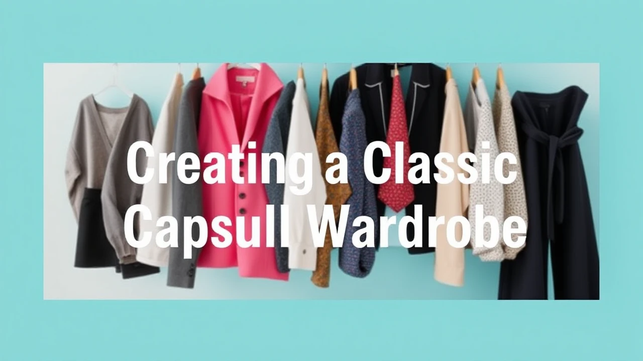 A Comprehensive Manual to Creating a Classic Capsule Wardrobe