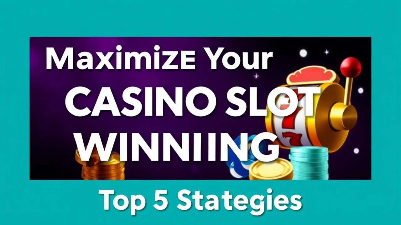 Maximize Your Casino Slot Winnings: Top 5 Strategies